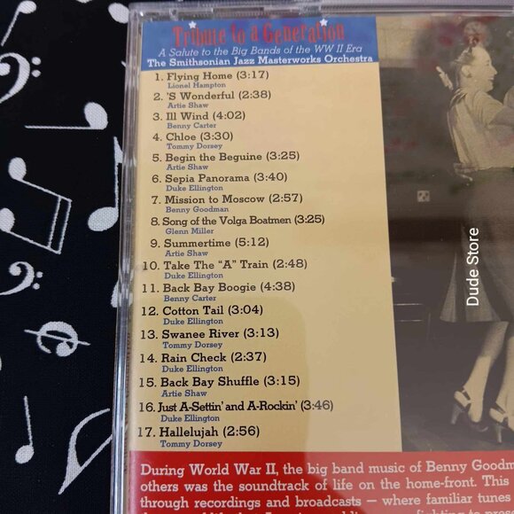 Smithsonian Jazz Masterworks Orchestra - Tribute to a Generation - Songs of WWII - Picture 5 of 5